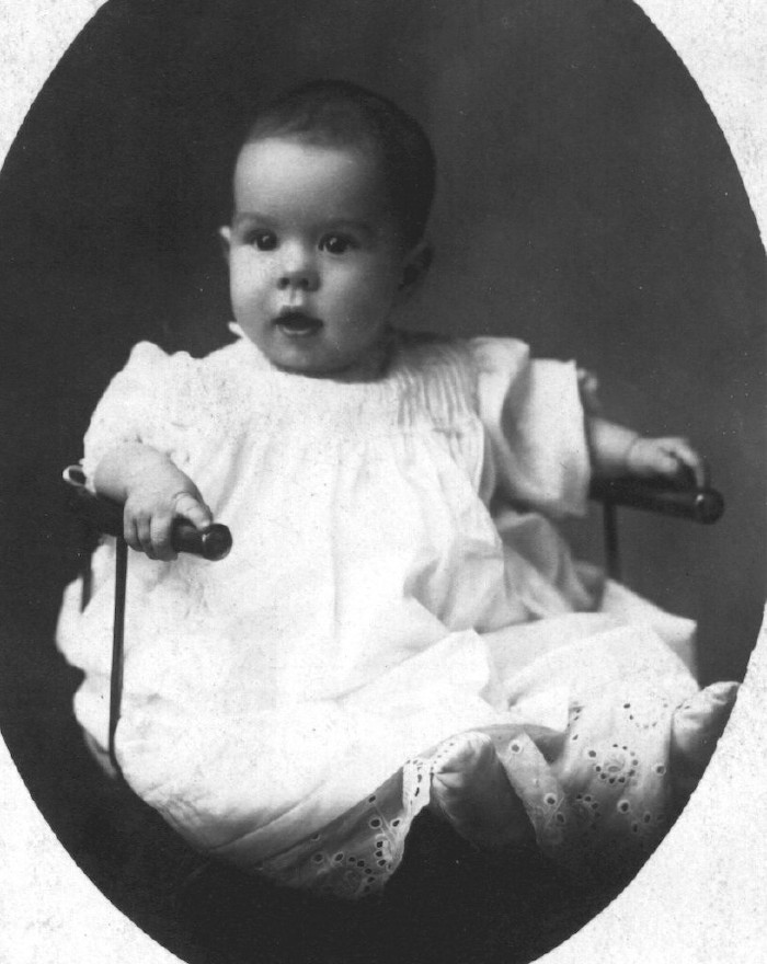 Myrtle Hendrickson, baby