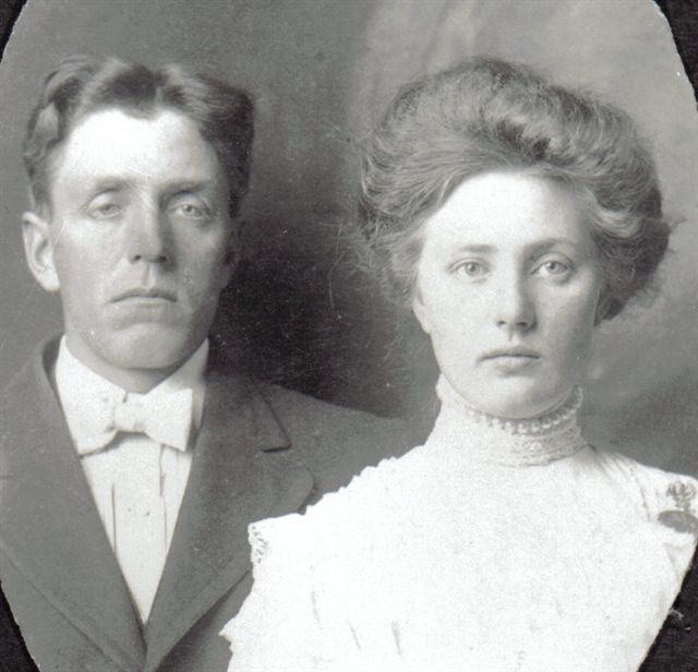 Ole and Rose's engagement picture