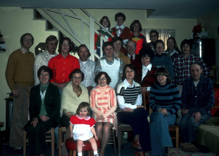 Eversons, Christmas, 1976